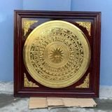  Tranh Trống Đồng Đông Sơn Mạ Vàng BKMECN-10089 