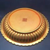  Đĩa Đồng Ngũ Phúc Lâm Môn Khảm Tam Khí Cổ Ngoạn BKMECN-10113 