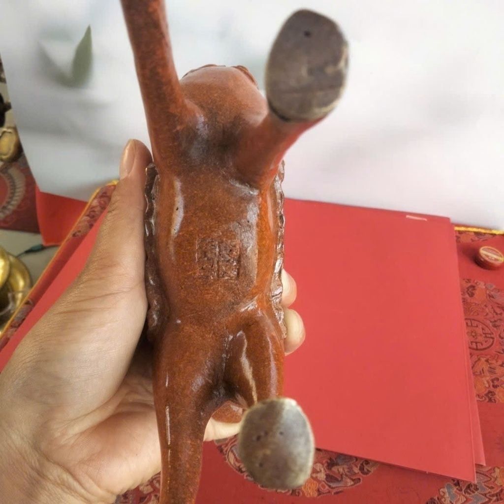  Tượng Hươu Đồng Tuần Lộc Chiêu Tài Chở Hũ Vàng Tài Lộc BKMECN-10134 