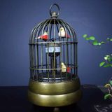  Mô Hình Đồng Hồ Lồng Chim Bằng Đồng BKMECN-10149 