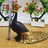  Tượng Đồng Chim Công Khổng Tước Khai Bình Chiêu Tài BKMECN-10162 
