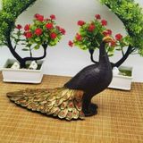  Tượng Đồng Chim Công Khổng Tước Khai Bình Chiêu Tài BKMECN-10162 
