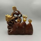 Gác Bút Đồng Cổ Dáng Kình Long Vượt Núi Chiêu Tài Tiến Bảo BKMECN-10181 