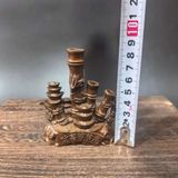  Tượng Đồng Bụi Tre Tài Lộc Chạm Chữ Phú Quý Tiết Tiết Cao BKMECN-10219 