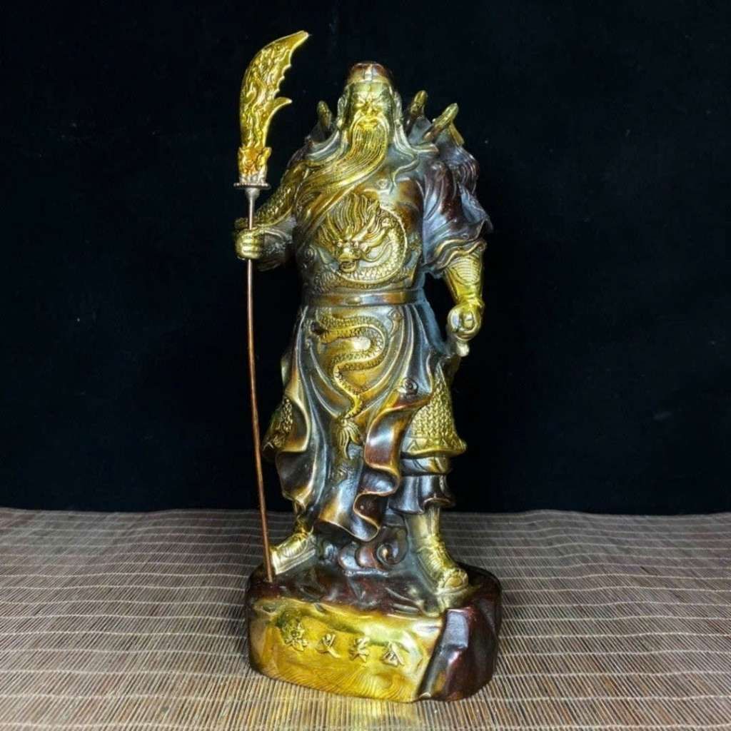  Tượng Quan Công Bằng Đồng Phong Thủy BKMECN-10237 