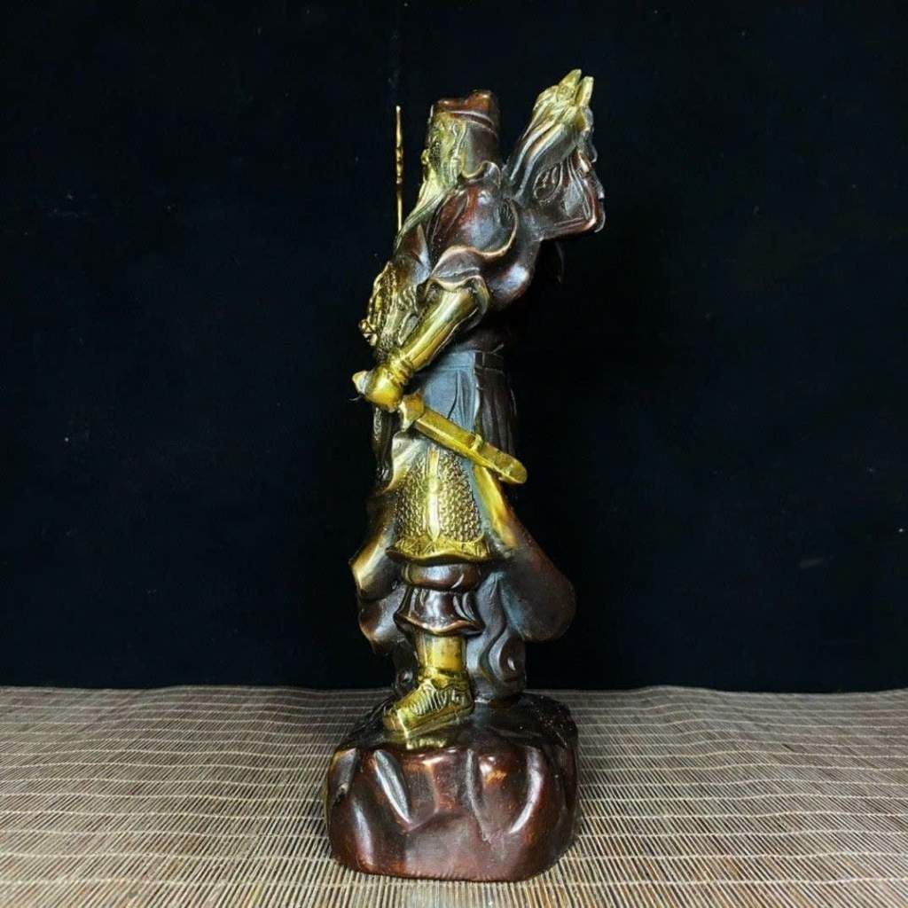  Tượng Quan Công Bằng Đồng Phong Thủy BKMECN-10237 