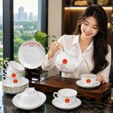  Bộ Ấm Chén Gốm Sứ Bát Tràng Tổng Bí thư, Chủ tịch nước Tô Lâm BKCECN-10551 