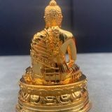  Tượng Phật Thích Ca Mâu Ni Bằng Đồng Mạ Vàng BKMECN-10291 