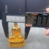  Tượng Phật Thích Ca Mâu Ni Bằng Đồng Mạ Vàng BKMECN-10291 