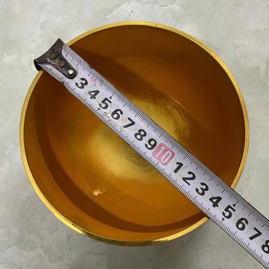  Bát Đồng Dát Vàng Khắc Bát Nhã Tâm Kinh BKMECN-10295 