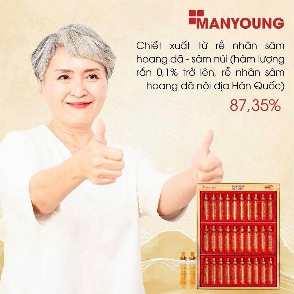  Tinh Chất Sâm Núi Manyoung Hàn Quốc BKHEKR-9459 