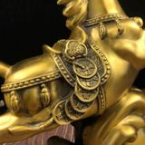  Tượng Ngựa Phong Thủy Bằng Đồng Thau BKMECN-10311 