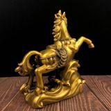  Tượng Ngựa Phong Thủy Bằng Đồng Thau BKMECN-10311 