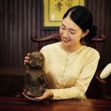  Tiểu Hòa Thượng “Tùy Duyên” bằng đồng BKMECN-10324 