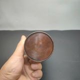  Ống Cắm Bút Bằng Đồng Chạm Rồng Chầu Mặt Trời Mạ Vàng Cổ Hiển Sưu Tầm BKMECN-10378 