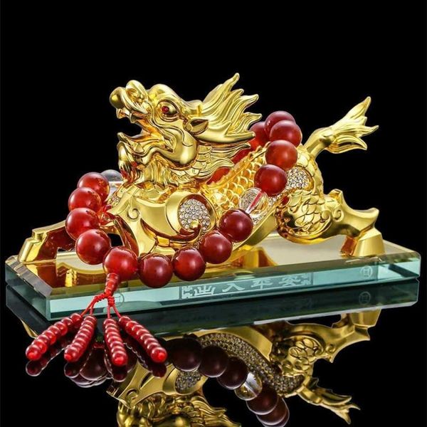  Tỳ Hưu Mạ Vàng Đính Đá Cao Cấp Đặt Taplo Xe Ô Tô BKMECN-10383 