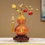  Hồ Lô Bách Phúc Kết Hợp Cành Hồng Sự Sự Như Ý BKMECN-10403 