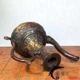  Bình Rượu Dáng Cổ Bằng Đồng Hun Giả Cổ BKMECN-10414 