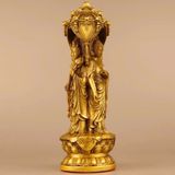  Tượng Đồng Mạ Vàng Tây Phương Tam Thánh  BKMECN-10417 
