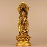  Tượng Đồng Mạ Vàng Tây Phương Tam Thánh  BKMECN-10417 