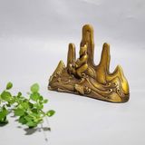  Gác Bút Bằng Đồng Thau Dáng Núi Ngũ Hành BKMECN-10443 