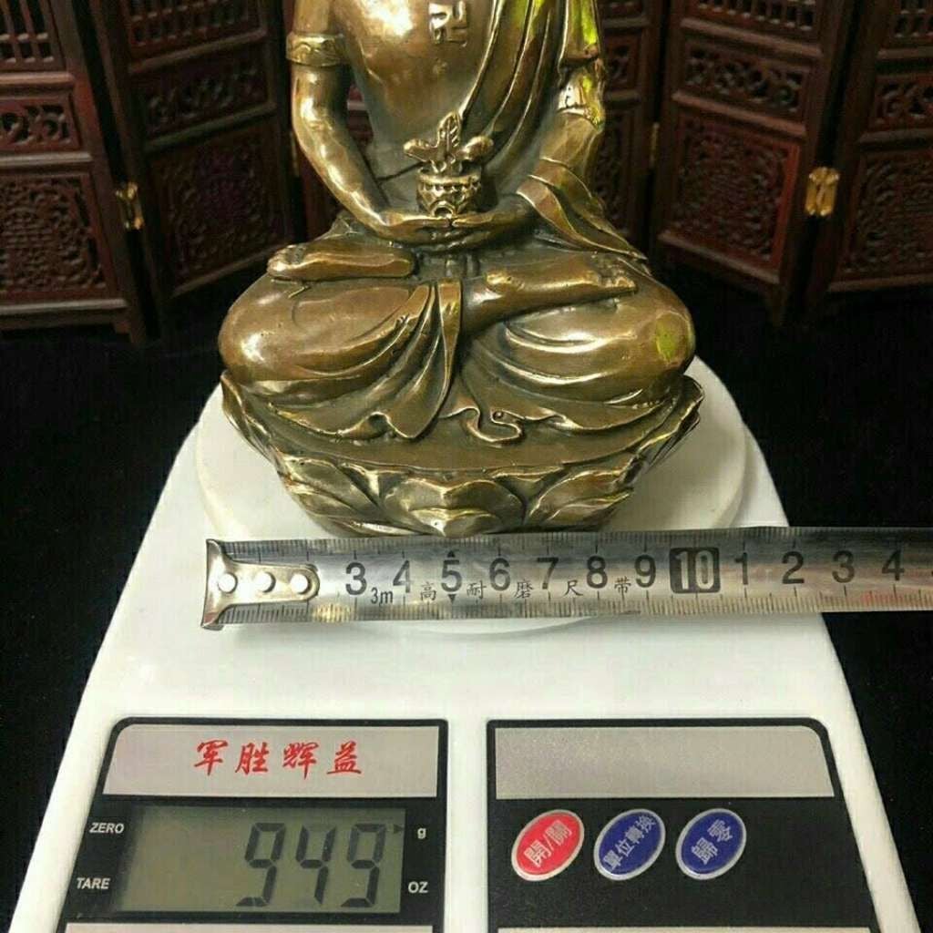  Tượng Phật Thích Ca Mâu Ni Bằng Đồng Nguyên Khối BKMECN-10445 