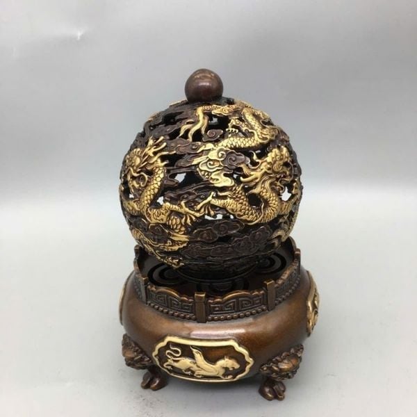  Lư Xông Trầm Đồng Nguyên Chất Cửu Long Tranh Châu BKMECN-10457 