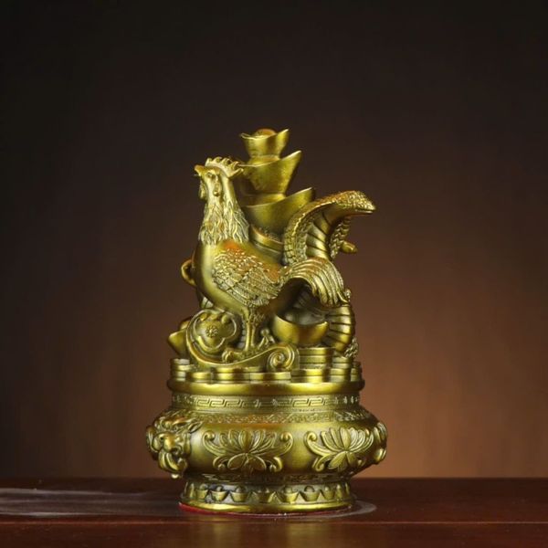  Tượng Tam Hợp Phong Thủy Bằng Đồng Mạ Vàng BKMECN-9171 