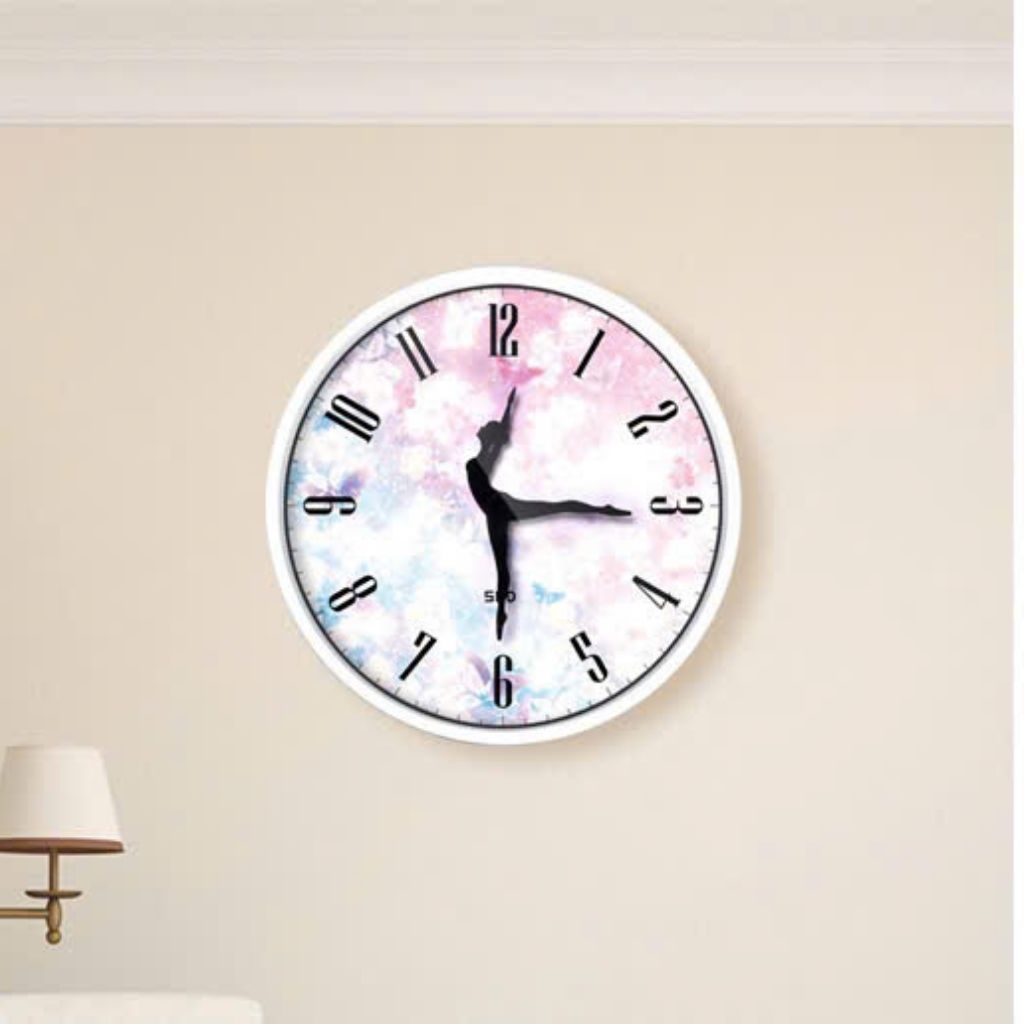  Đồng Hồ Treo Tường Nhựa 30cm BKMECN-9174 