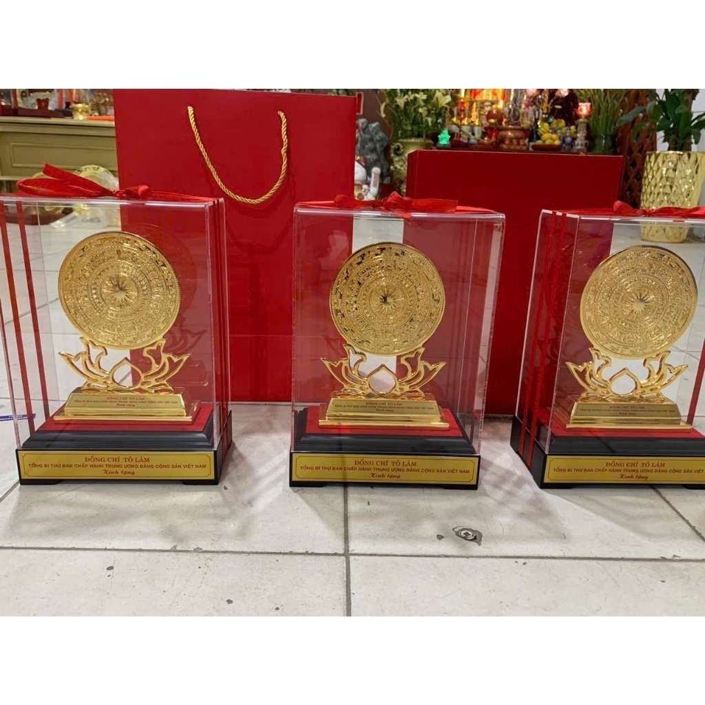  Mặt Trống Đồng In Chữ Tổng Bí Thư BKMEVN-9183 