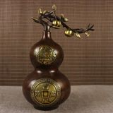  Bình hồ lô phong thủy bằng đồng đúc BKMECN-9184 