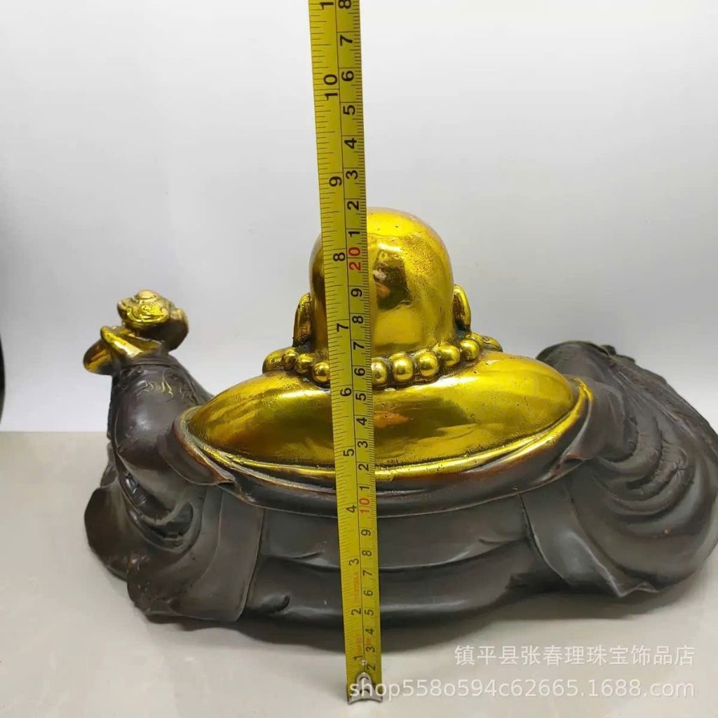  Tượng Di Lặc đồng vàng BKMECN-9186 