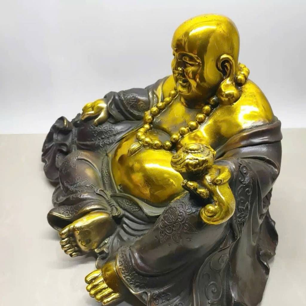  Tượng Di Lặc đồng vàng BKMECN-9186 