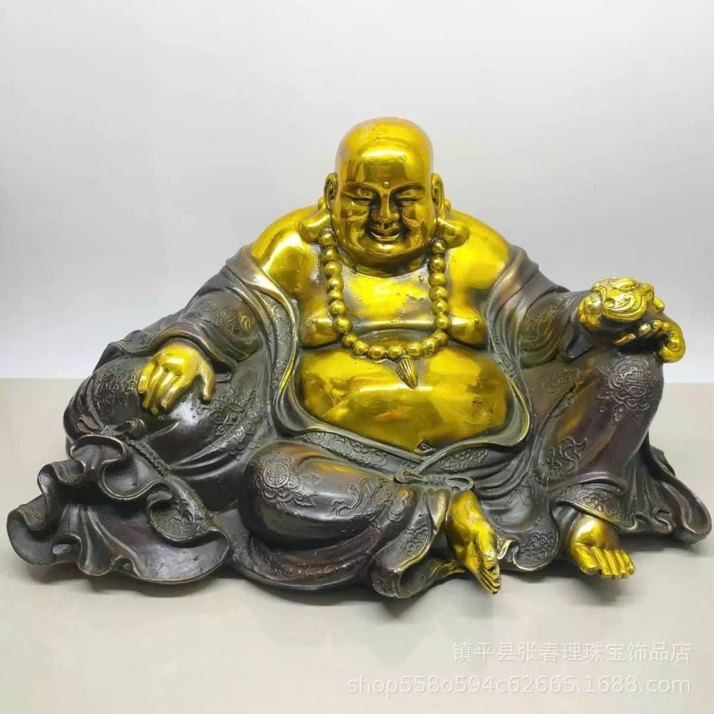  Tượng Di Lặc đồng vàng BKMECN-9186 