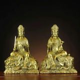  Tượng phổ hiền bồ tát cưỡi voi bằng đồng BKMECN-9188 