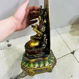  Tượng Quan Âm nghìn tay bằng đồng sơn mạ vàng BKMECN-9192 