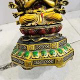  Tượng Quan Âm nghìn tay bằng đồng sơn mạ vàng BKMECN-9192 