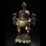  Xông Trầm Bằng Đồng Chế Tác Độc Đáo BKMECN-9377 