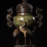  Xông Trầm Bằng Đồng Chế Tác Độc Đáo BKMECN-9377 