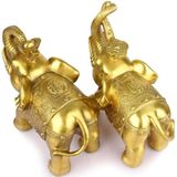  Cặp voi bằng đồng mạ vàng BKMECN-9434 