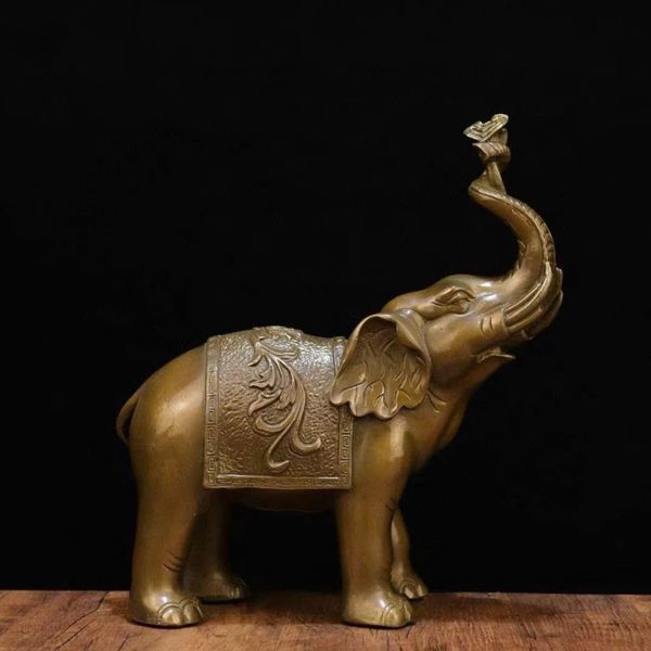  Cặp Voi Đồng Thau BKMECN-9436 