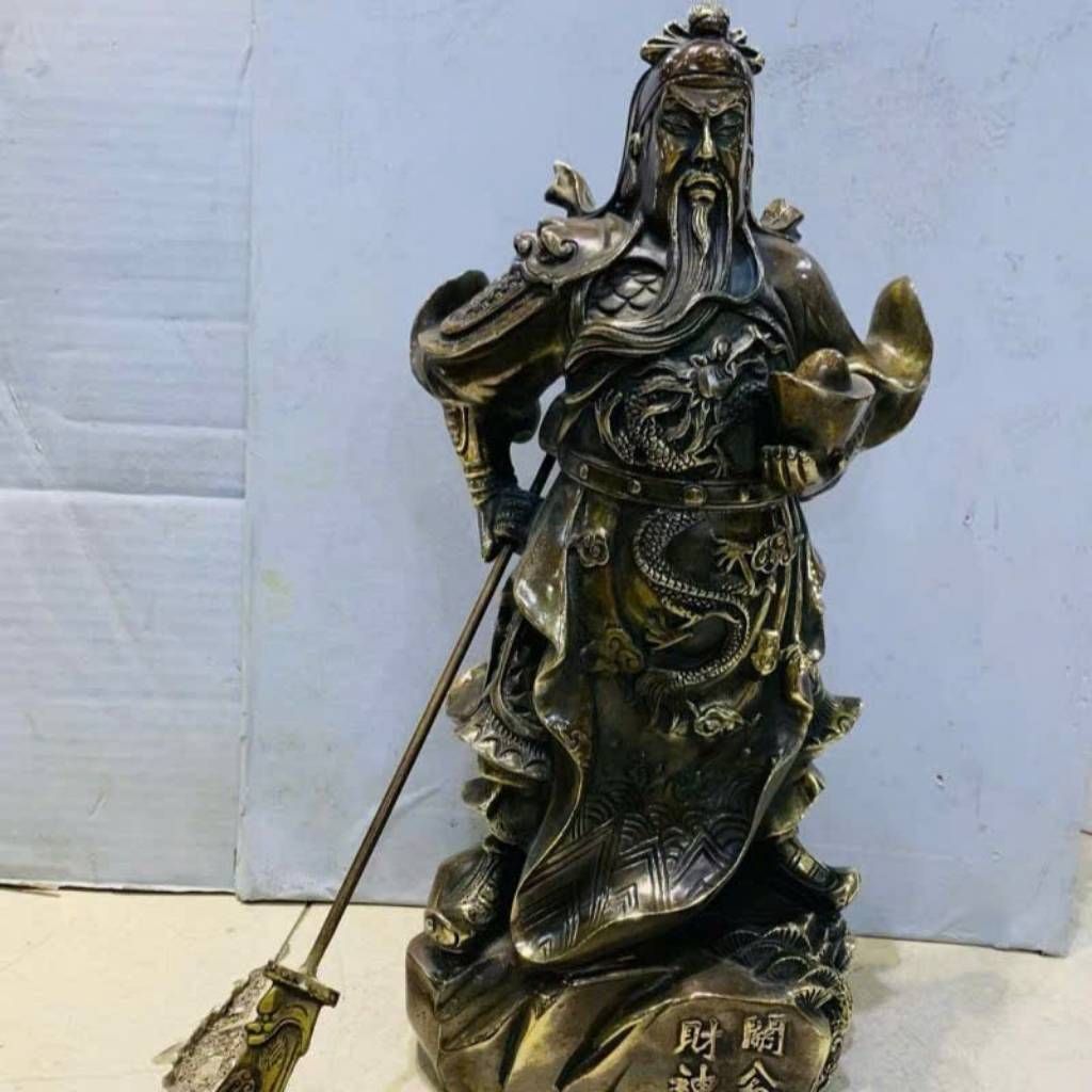  Tượng Quan Công Bằng Đồng BKMECN-9478 