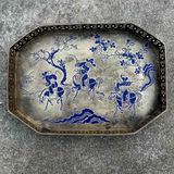  Khay Trà Cổ Bằng Đồng Cũ Xưa BKMECN-9490 