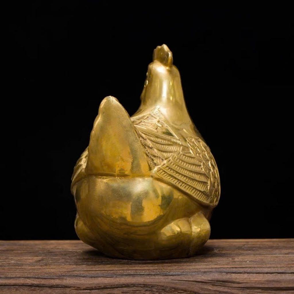  Tượng Gà Mái đẻ Trứng Vàng BKMECN-9495 