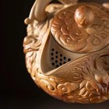  Bộ Ấm Trà Tử Sa Khắc Rồng Cao Cấp BKMECN-9500 