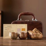  Bộ Ấm Trà Tử Sa Khắc Rồng Cao Cấp BKMECN-9500 