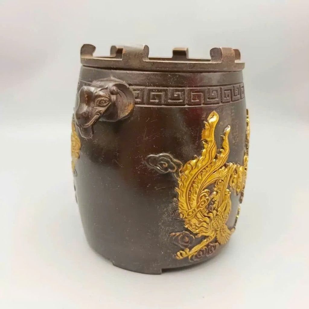  Bếp Đồng Rồng Phượng BKMECN-9521 