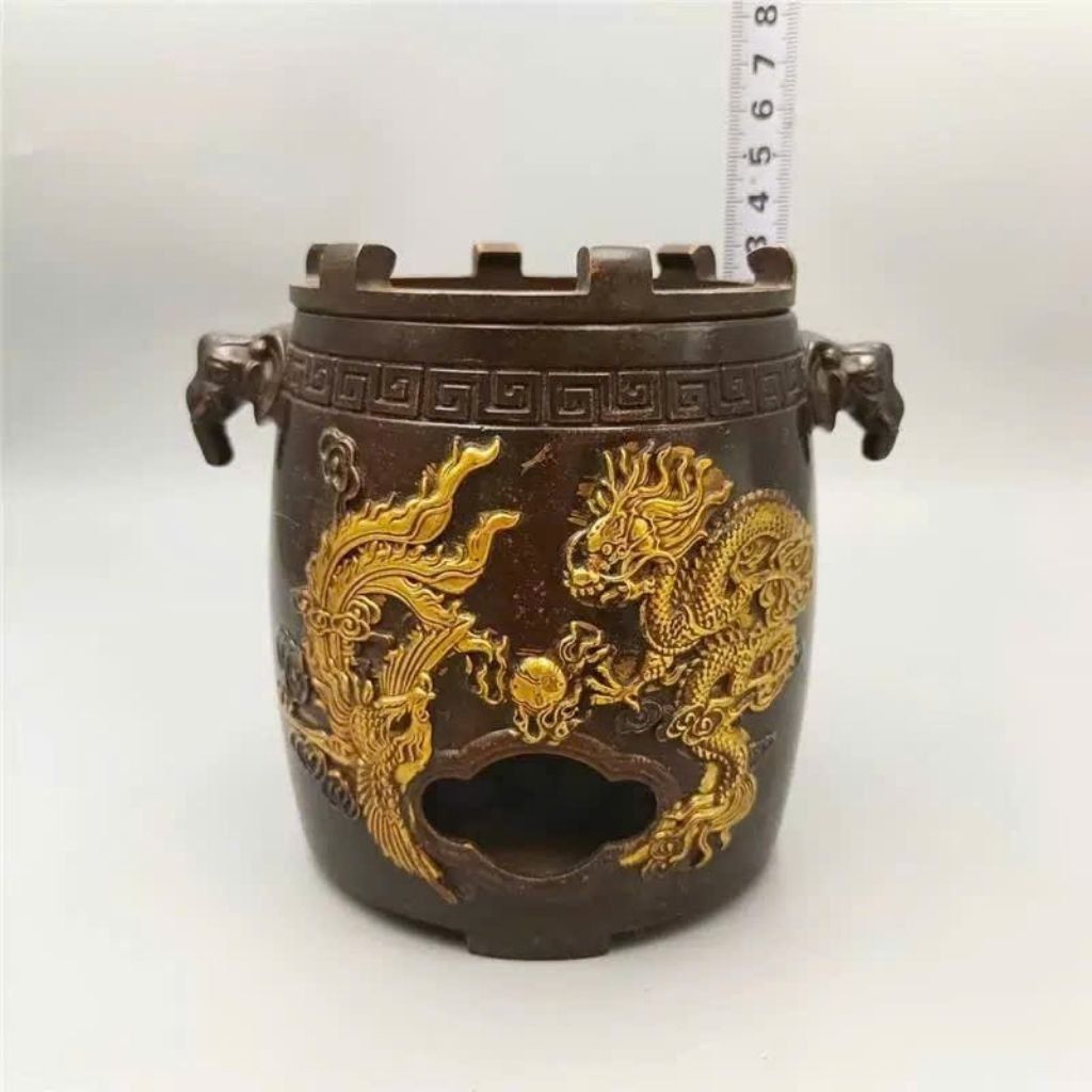  Bếp Đồng Rồng Phượng BKMECN-9521 