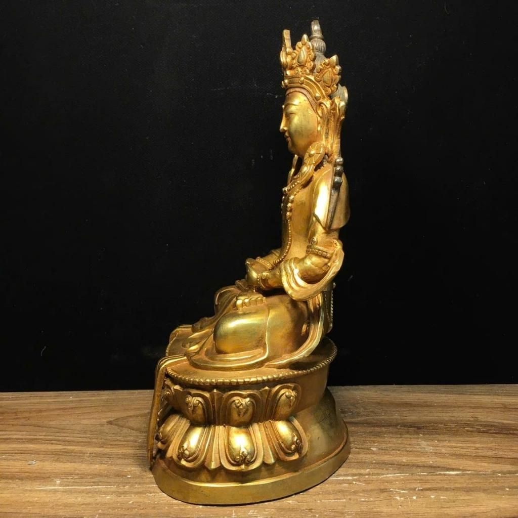  Tượng Đồng Bồ Tát Quan Thế Âm BKMECN-9523 