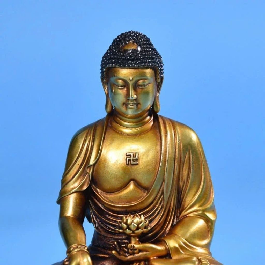  Tượng Phật Như Lai Mạ Vàng BKMECN-9525 